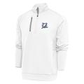 Men's Antigua White Tampa Bay Lightning Special Edition 2.0 Generation Quarter-Zip Pullover Top