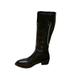 Women s Knee-High Boots Mid Calf Boot Fashion Boots Chunky Heel Dress Boots Comfortable Pointed Toe Riding Combat Motorcycle Winter Low-Heel Boots