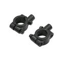 Handlebar Mirror Mount Clamp Aluminum Handlebar Rearview Side Mirrors Adapter Holder Clamp Universal for Motorcycle Scooter 2 Pcs 10mm/8mm