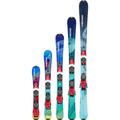 HEAD Kinder Racing Ski Monster Easy JRS + JRS 4.5 GW CA, Größe 137 in Blau