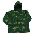 Foxfire FOX-601-30-3T Childrens Green Construction Raincoat - Size 3T