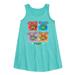 Teenage Muntant Ninja Turtle - Reindeer Turtles - Toddler and Youth Girls A-line Dress