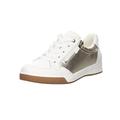 ara Damen ROM Sneaker, Weiss,Platin, 36.5 EU