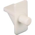 Shelf Support Peg 1/4 in. Diameter White Plastic (8-pack)