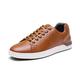 Bruno Marc Men's Casual Trainers Dress Sneakers Fashion Oxfords Skate Shoes for Men Brown Size 9 US / 8 UK SBFS211M