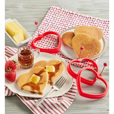Heart-Shaped Egg And Pancake Mold - Set Of 3, Kitchen Serving Ware, Cakes by Harry & David