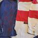 Disney Tops | Disney Patriotic Denim Shirt | Color: Blue/Red | Size: Xl