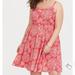 Torrid Dresses | Coral Medallion Cutout Challis Dress | Color: Pink/White | Size: 2x