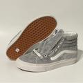 Vans Shoes | New Vans Old Skool Sk8 Hi Women’s 7 Sherpa Gray Grey White Skate Shoe Fur | Color: Gray | Size: 7