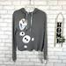 Disney Tops | Disney Frozen Olaf Light Weight Hoodie Size Small | Color: Gray/White | Size: S