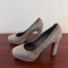 J. Crew Shoes | J Crew Grey Suede Platform Heels | Color: Gray | Size: 7