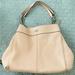 Coach Bags | Coach Like New Lexy Pebble Leather Handbag In Peach | Color: Cream | Size: Os