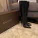 Gucci Shoes | Gucci Aneta Tall Black Leather High Heel Boots 100% Authentic | Color: Black | Size: 9