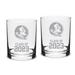 Florida State Seminoles Class of 2023 14oz. 2-Piece Classic Double Old-Fashioned Glass Set