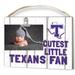 Tarleton State Texans 8'' x 10'' Cutest Little Fan Weathered Team Logo Clip Photo Frame