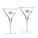 Penn State Nittany Lions Primary Team Logo 10oz. 2-Piece Luigi Bormioli Titanium Martini Glass Set