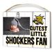 Wichita State Shockers 8'' x 10'' Cutest Little Fan Weathered Team Logo Clip Photo Frame