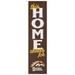 Western Michigan Broncos 12'' x 48'' This Home Leaning Sign