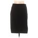 H&M Casual Skirt: Black Solid Bottoms - Women's Size 12