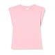 s.Oliver Junior Girls 2130468 T-Shirt mit Rückenprint, rosa 4461, XL