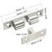 Cabinet Door Closet Brass Double Ball Catch Tension Latch 50mmL - 50mm 1pcs