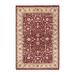 Overton Hand Knotted Wool Vintage Inspired Traditional Mogul Red Area Rug - 6' 1" X 4' 1"