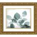 Kimberly Allen 14x12 Gold Ornate Wood Framed with Double Matting Museum Art Print Titled - Antiqued Leaves 2