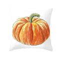 Fall Halloween Pumpkin Pillow Case Waist Throw Cushion Cover Sofa Home