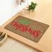 SDJMa Christmas Door Mat Outdoor Welcome Mats for Front Door Christmas Doormat with Thickened Non-Slip PVC Backing 24 x 16 Inch Holiday Christmas Tree Coir Doormat for Entryway/Front Door