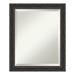 Amanti Art Dsw3942004 23-3/8 X 19-3/8 Rectangular Beveled Wood Framed Vanity Mirror