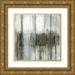 Jill Susan 15x15 Gold Ornate Wood Framed with Double Matting Museum Art Print Titled - Saturnia Spring I