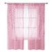 Printing Sheer Willow Voile Tulle Room Window Curtain Sheer Voile Panel Drapes Curtain 39.4 W x 82.6 L 1 PANEL