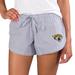 Women's Concepts Sport Gray Jacksonville Jaguars Tradition Woven Shorts