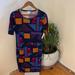 Lularoe Dresses | Lularoe | Julia Dress M Nwt | Color: Blue/Gold | Size: M