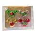 Disney Holiday | Disney Parks Mickey Mouse Icon Colorful Glass Ornament Set | Color: Green/Silver | Size: Os