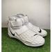 Nike Shoes | Nike Force Savage Elite 2 Td Men’s Size 18 Football Cleats White Black - New | Color: White | Size: 18