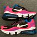 Nike Shoes | Nike Air Max React 270 Black Pink Purple Sneakers | Color: Black/Pink | Size: 8
