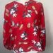 Disney Tops | Mickey&Co Disney Vtg 1990 Top Sz Med | Color: Red/Yellow | Size: M