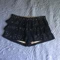 Urban Outfitters Shorts | Kova & T Urban Outfitters Black Party Shorts Sz 4 | Color: Black/Gold | Size: 4