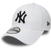 Baseball Cap NEW ERA "LEAGUE ESSENTIAL 9FORTY LEAGUE", Herren, schwarz-weiß (weiß, schwarz), Baumwolle, sportlich, Caps
