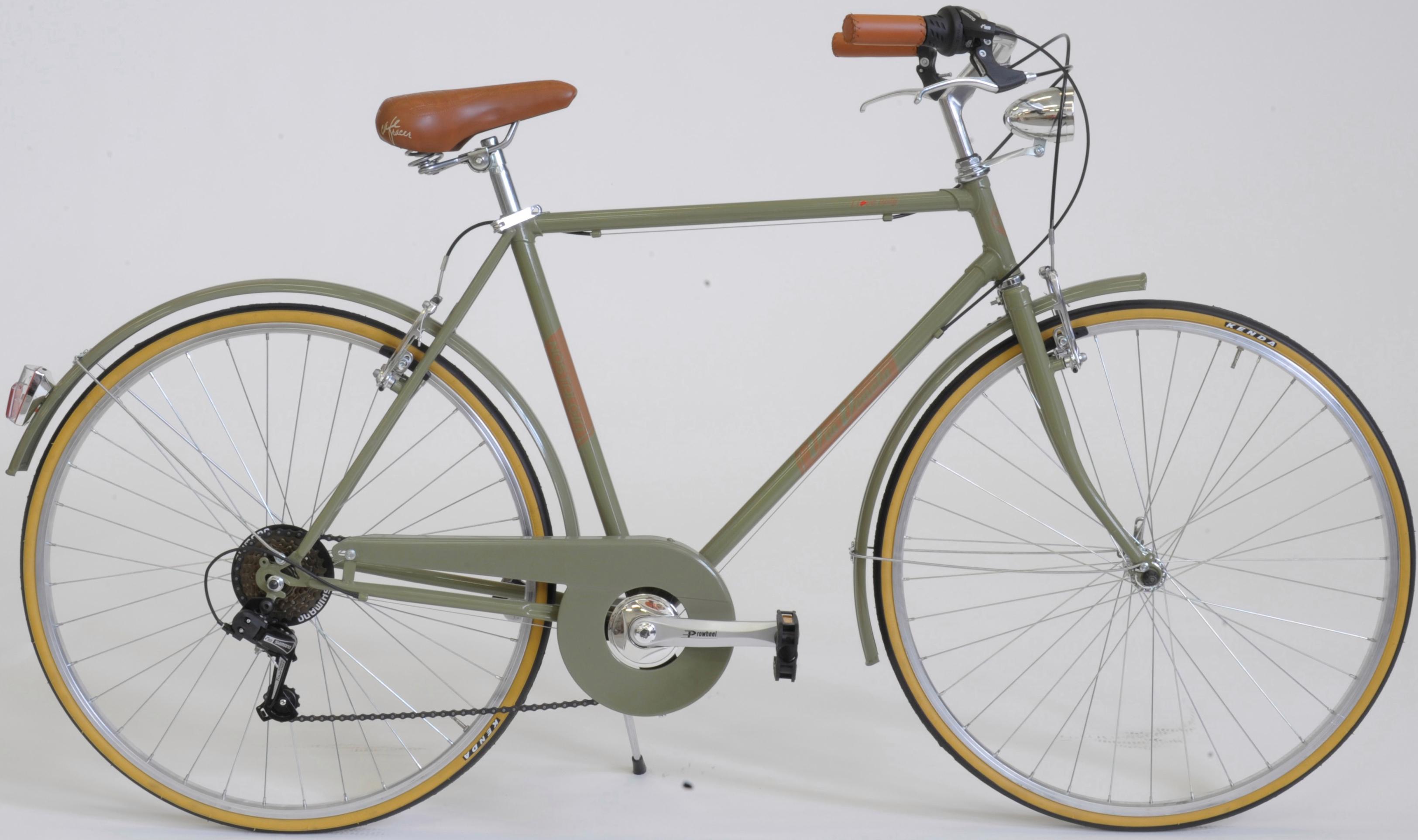 Cityrad "CONDORINO Man" Gr. 54, grün (verde oasi, grau), VENICE - I LOVE ITALY, Fahrräder, 54cm, 28 Zoll (71,12cm), für Herren, Kettenschaltung Image