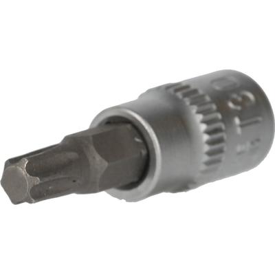 Brilliant Tools 1/4' Torx-Bit-Stecknuss, mit Stirnlochbohrung, TB30 Steckschlüsseleinsatz BT020986 Image