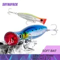 Leurre de pêche Popper Big Crankbait Top Water Leurres Long Shot Fishing Bait Leurre de natation