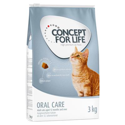 9kg Oral Care Cats Concept for Life Dry Cat Food