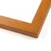 20x40 - 20 x 40 Honey Pecan Flat Solid Wood Frame with UV Framer s Acrylic & Foam Board Backing -