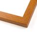 32x40 - 32 x 40 Honey Pecan Flat Solid Wood Frame with UV Framer s Acrylic & Foam Board Backing -