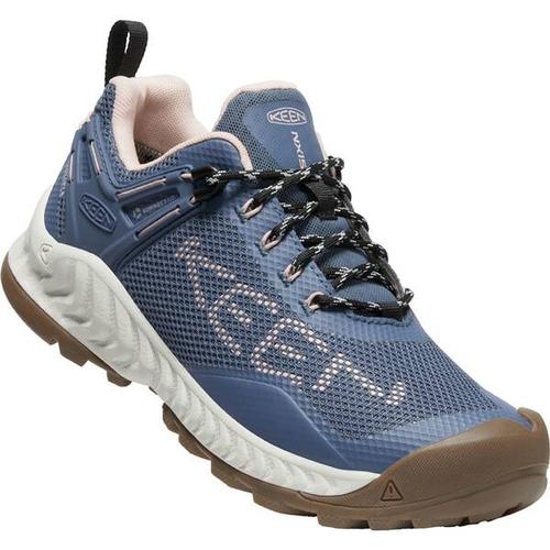 KEEN Damen Multifunktionsschuhe NXIS EVO WP W-VINTAGE INDIGO/PEACHY KEEN, Größe 40 in Blau