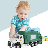 Feltree Mechanical Truck Car Toys Clearance 4 Pack Friction Powered Construction Vehicle Toys Toy Trucks Toy Car Toys For 3+ Year Old Boys Girls STEM Gift Birthday Party Chrismas Green