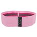 Fitness Resistance Band Portable Hip Exercise Bands For Body Building For Squat Loop Rose Red