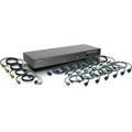 16PORT PS/2 USB VGA COMBO KVM SWITCH WITH CABLES